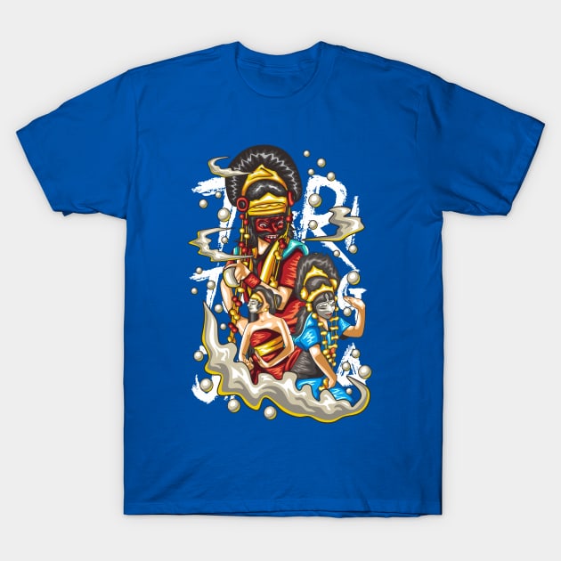 java mask culture T-Shirt by Kukuh_handal